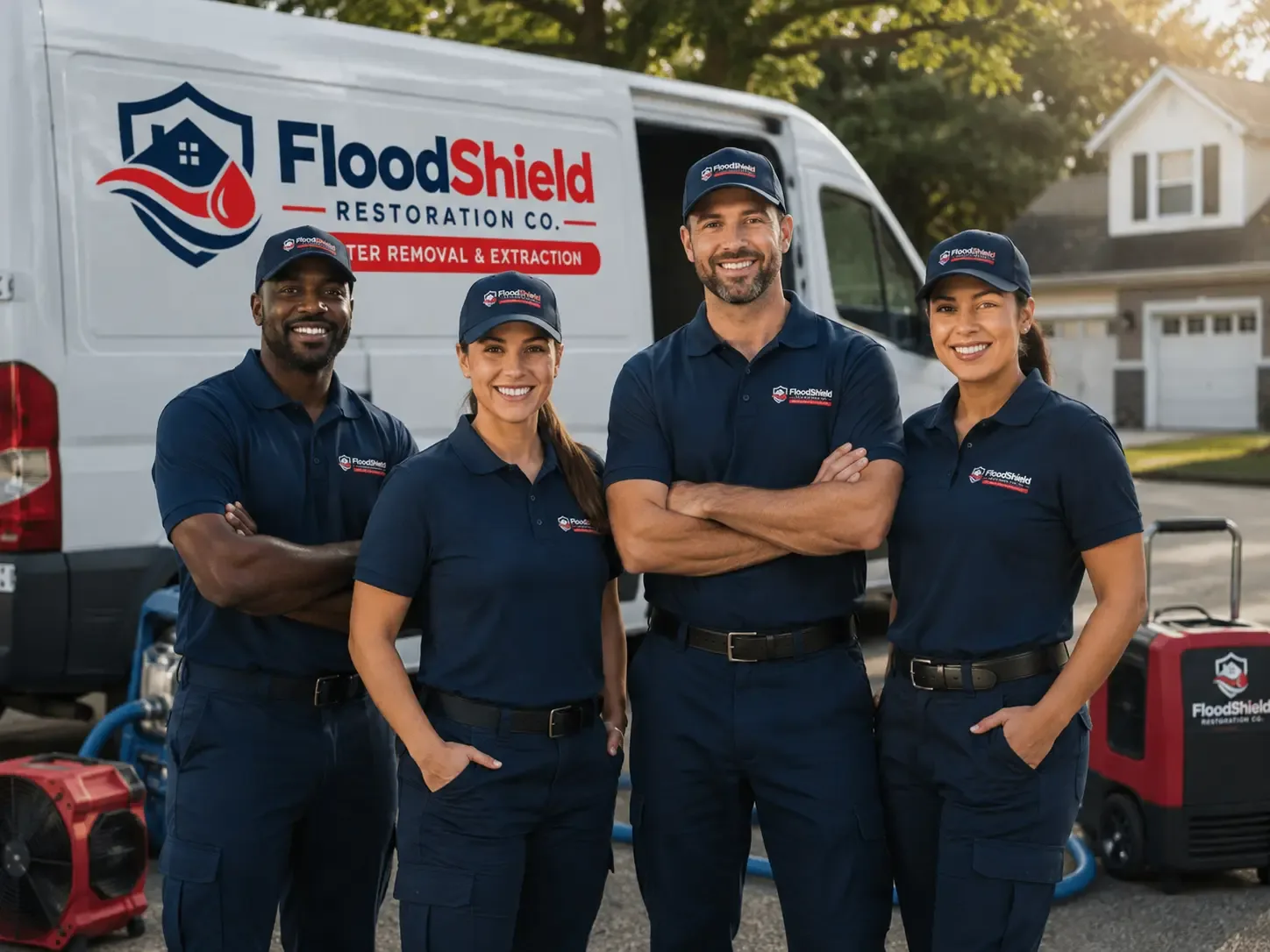 Flood Damage Restoration company in Camden, OH